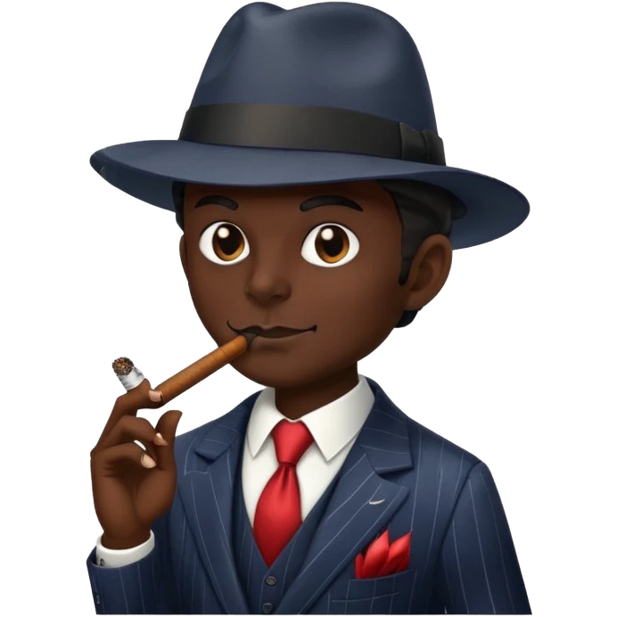 satan as a gangster  emoji