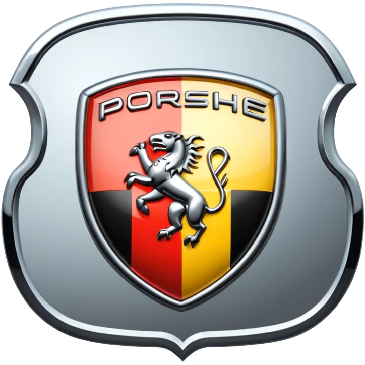 Generate an emoji of porsche logo emoji