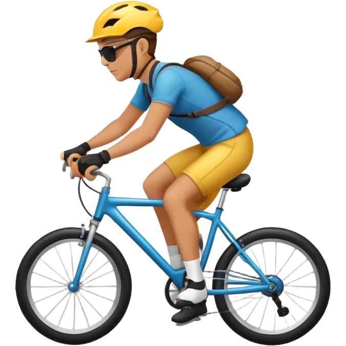 person riding a bike emoji