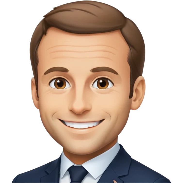 Emanuel Macron  emoji