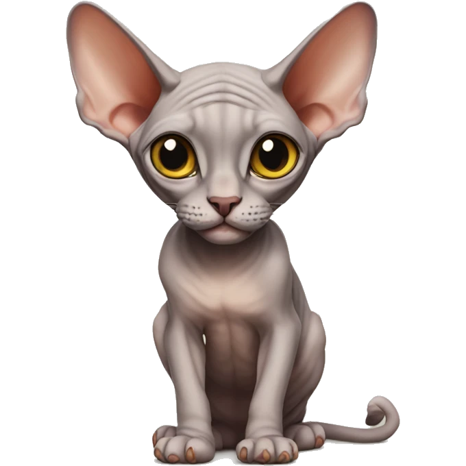 Sphynx-cat  emoji