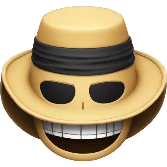 Chapeau de One piece emoji