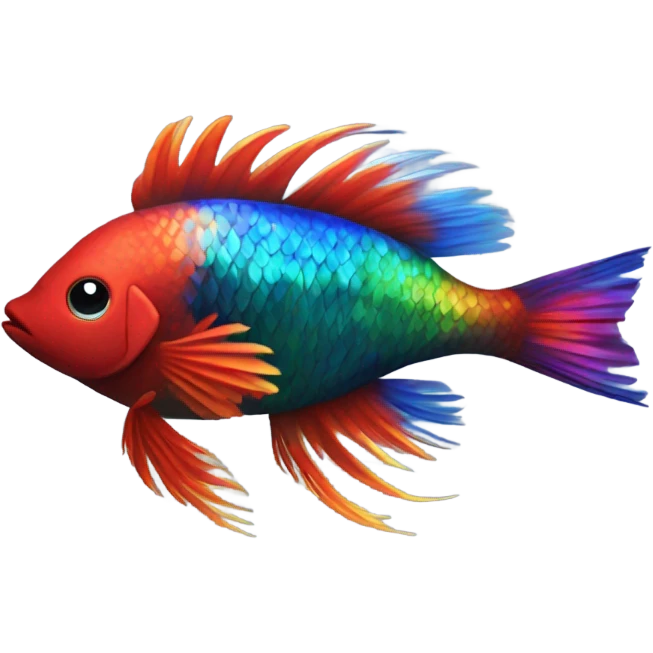cockerel fish emoji