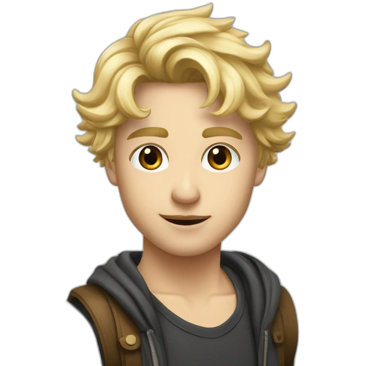 romain hartmann young blond hair emoji