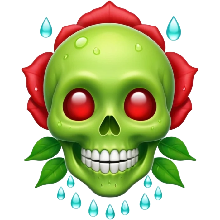 Pilot alien emoji ghost emoji skull emoji wet rose emoji laughing emoji emoji