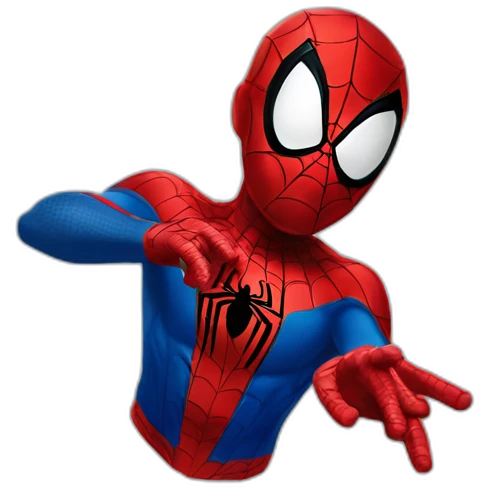 Spider-Man hand emoji