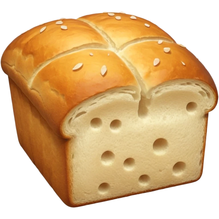Salt bread 3d aesthetic emoji