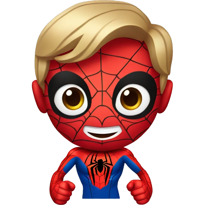 Spider-Man with thumbs up emoji