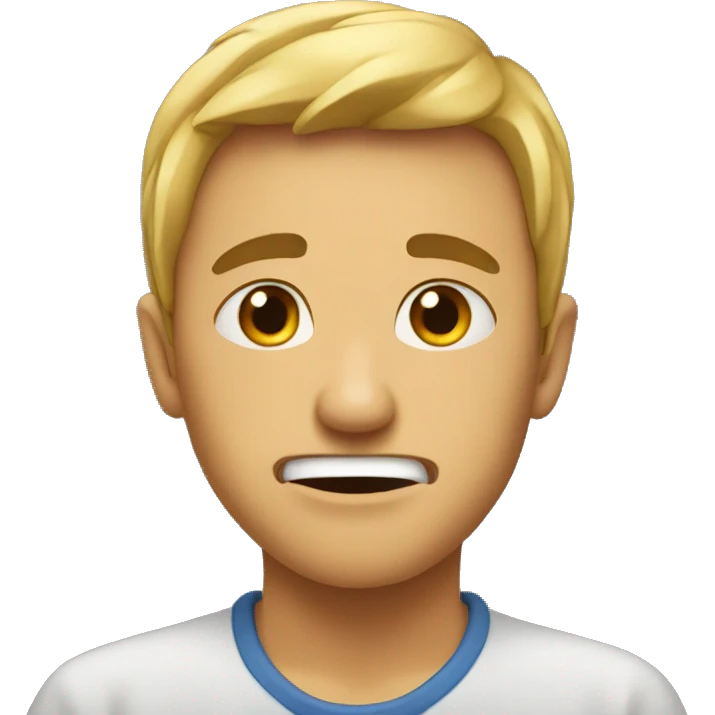a jealous person  emoji