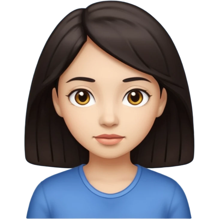 Ragazza mora emoji