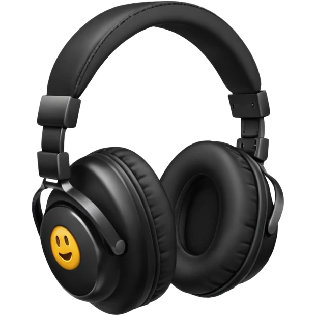 headphones with large ear cups emoji