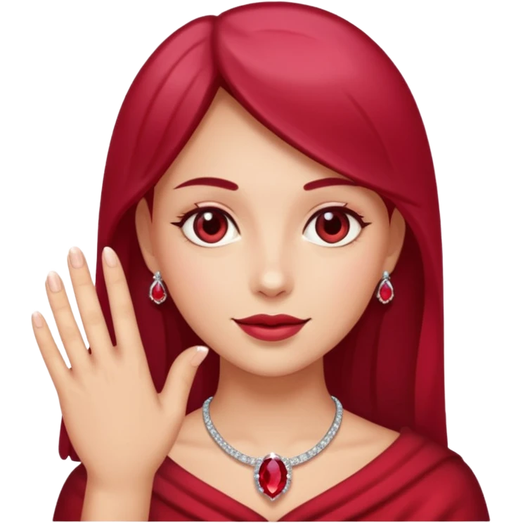 glitter rubi married ring emoji