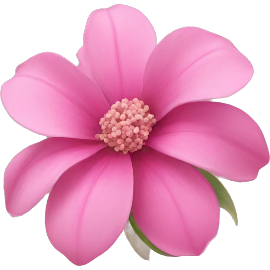 pink flowers  emoji