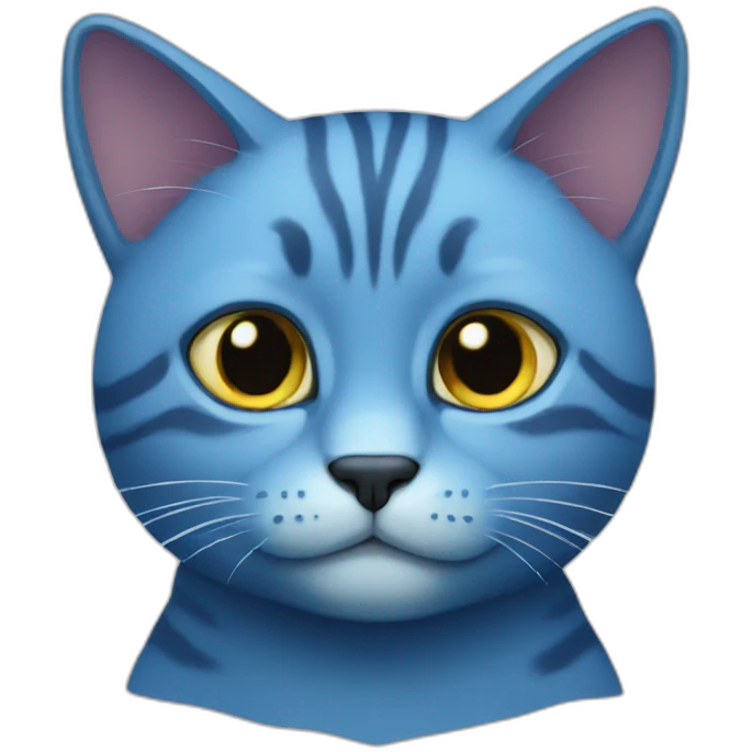 blue-cat emoji