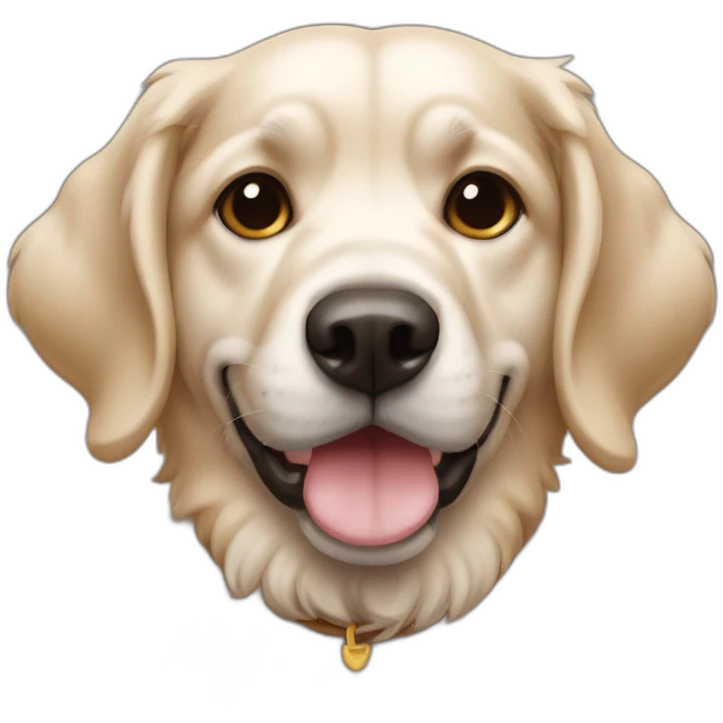 Cachorro doido emoji