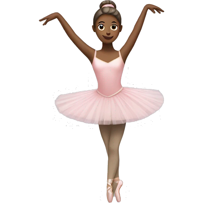 ballerina figure  emoji