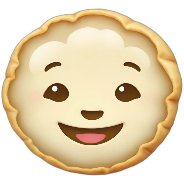 Gyoza smiling emoji