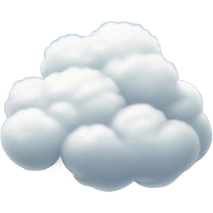 Cloud emoji