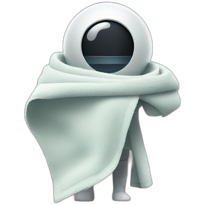 paranoid android carries his towel emoji