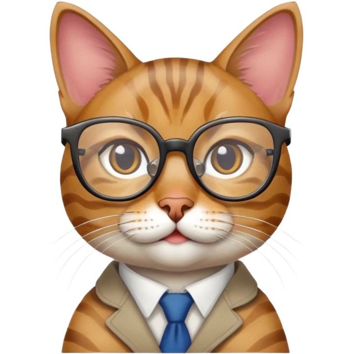 cat teacher emoji