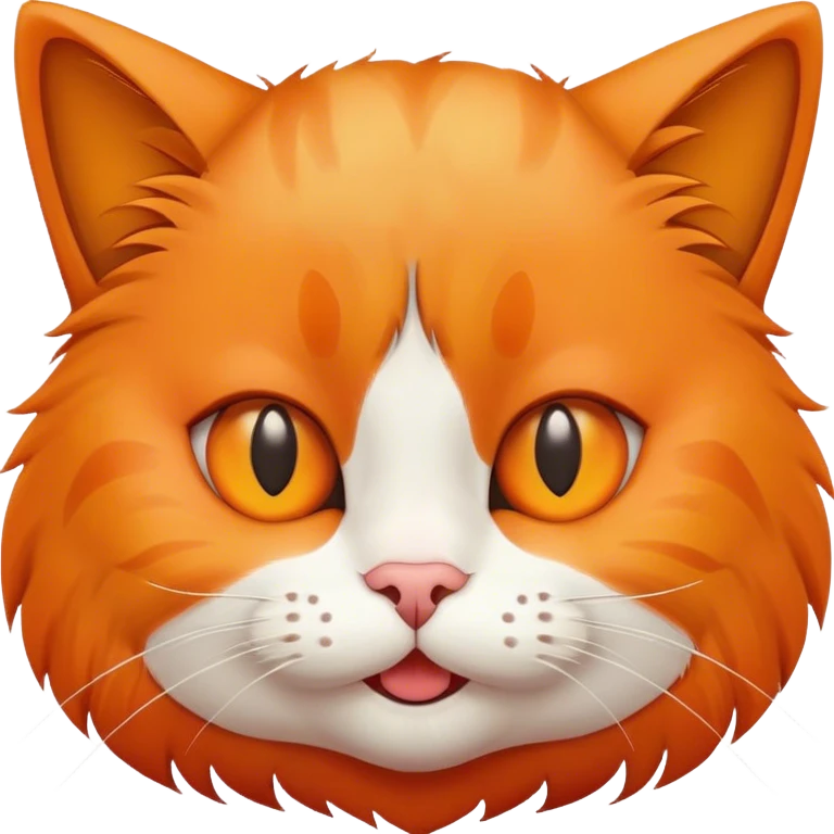 cat looking silly emoji