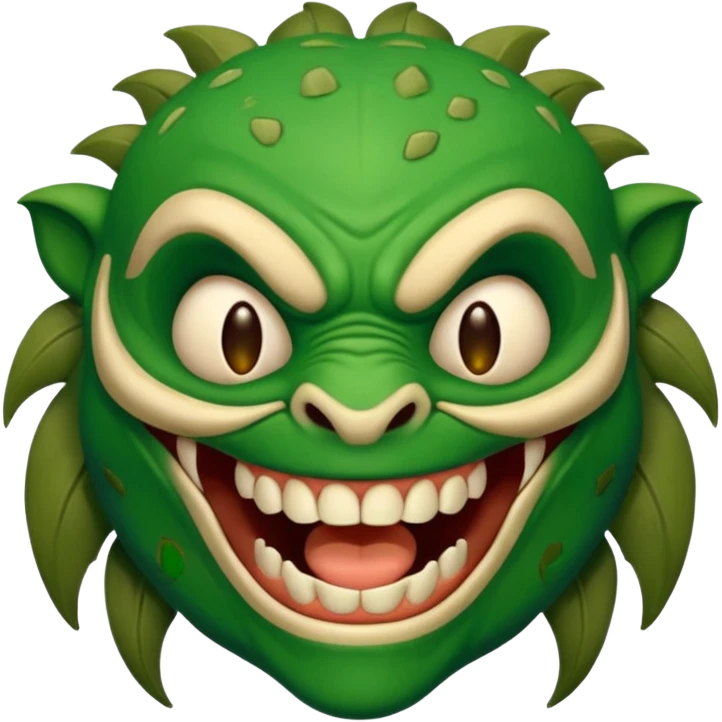 Sad Predator laughs emoji