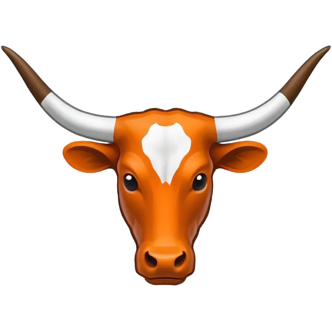 Texas longhorns logo  emoji