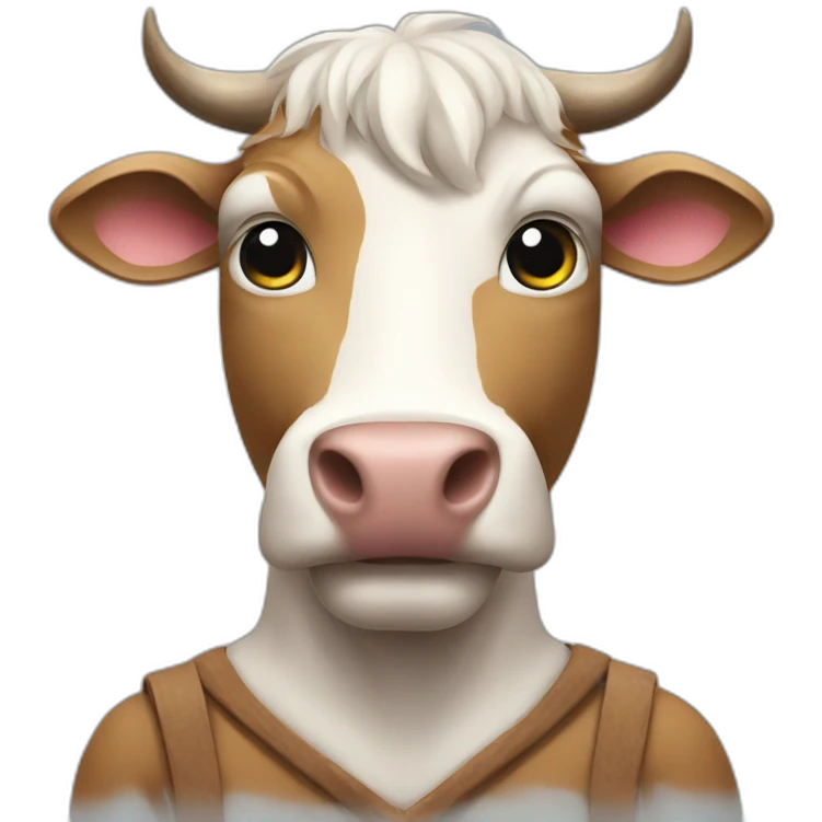 mr beast with cow emoji