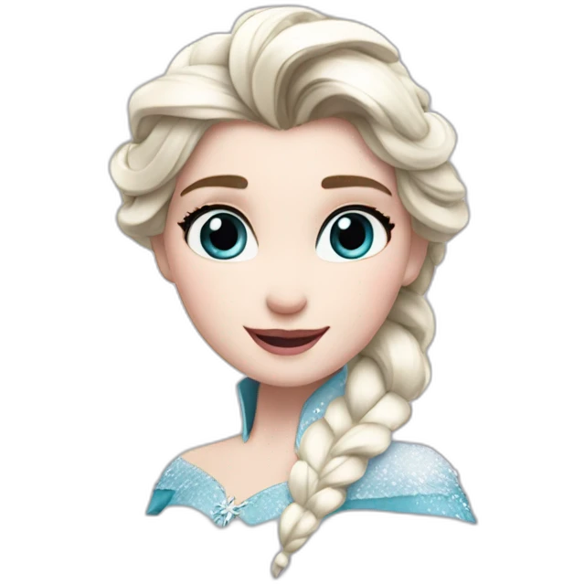 elsa frozen emoji