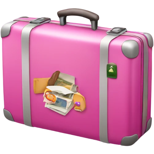 Pink travel  emoji