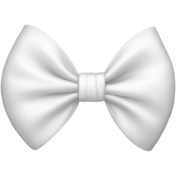 white bow emoji