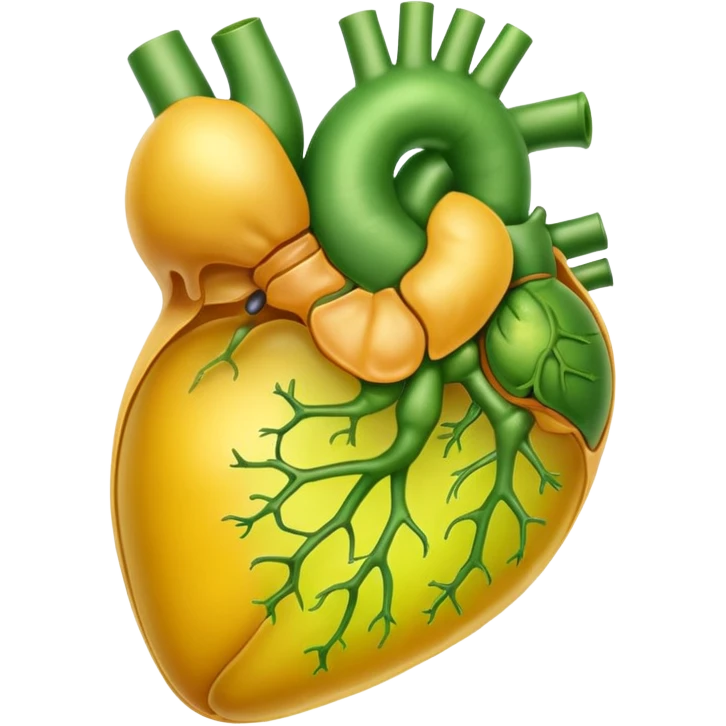 Gallbladder anatomy emoji
