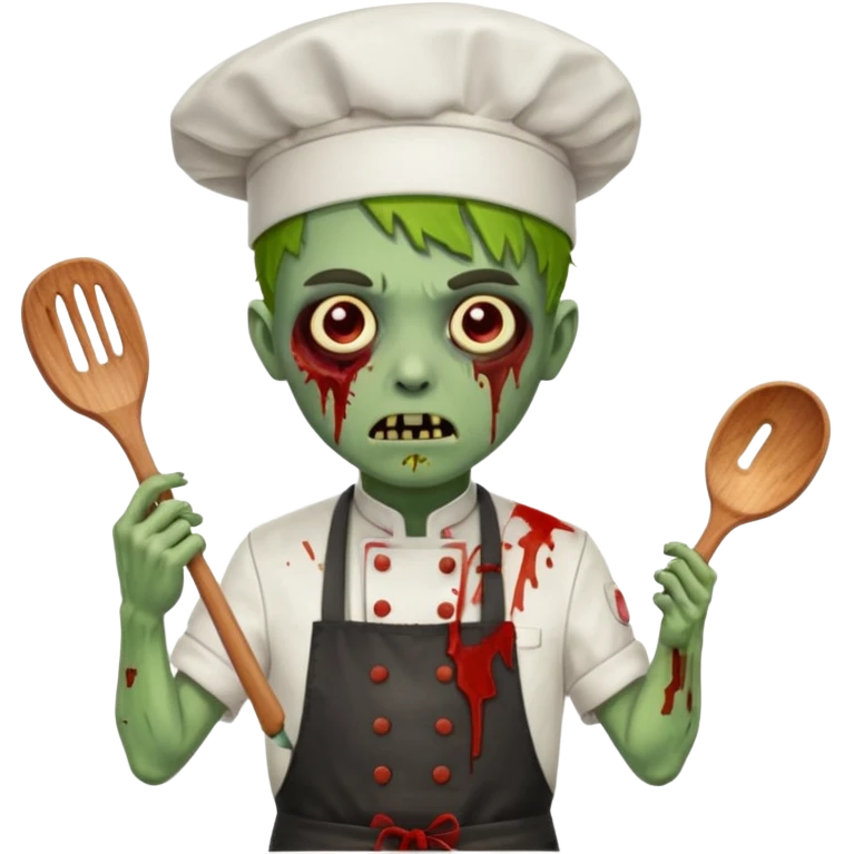 chef zombie emoji