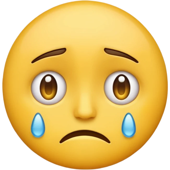 Emoji de cansado y triste emoji