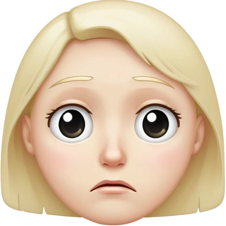 sad face emoji