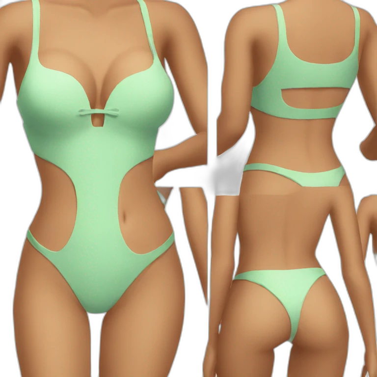 Monokini emoji