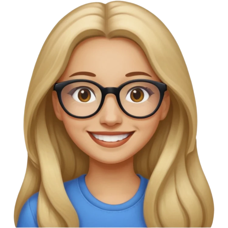 Painting women. smilling   Long hair,  lunette peinture emoji