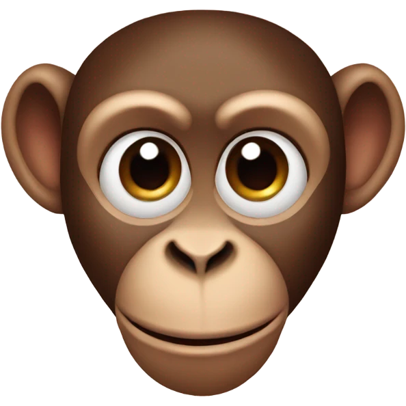 Monkey with heart eyes emoji