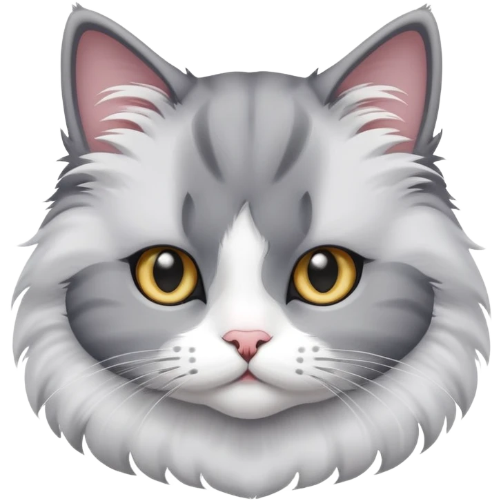 Mewing cat emoji