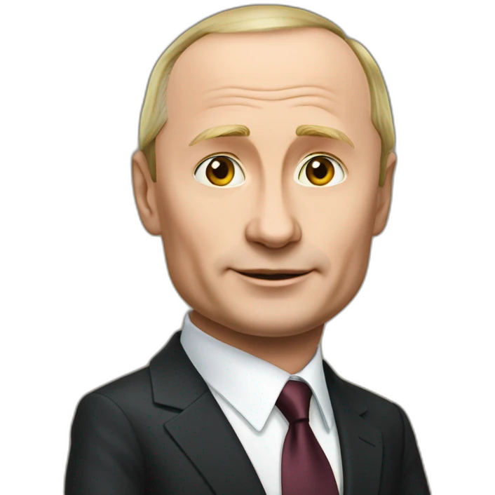 Instasamka with Putin  emoji