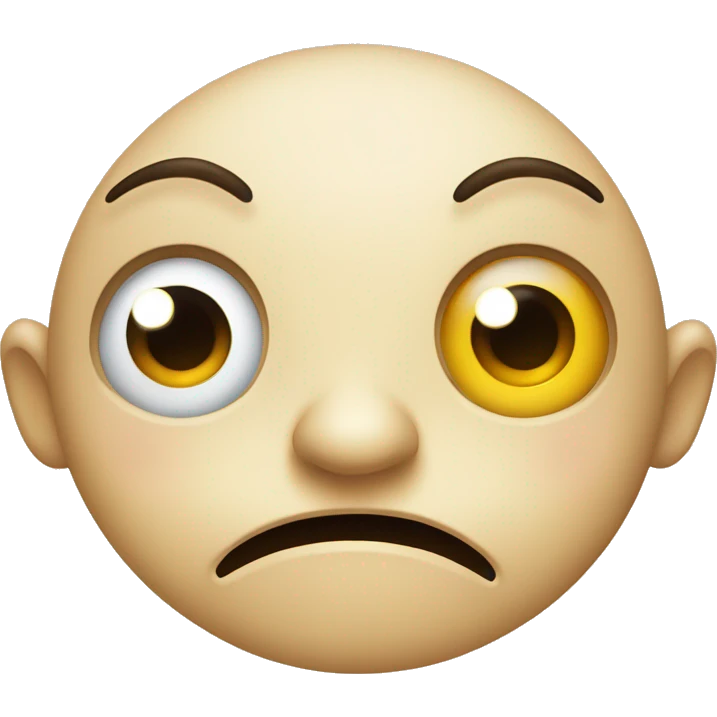 Smug face and  Pinocchio nose emoji