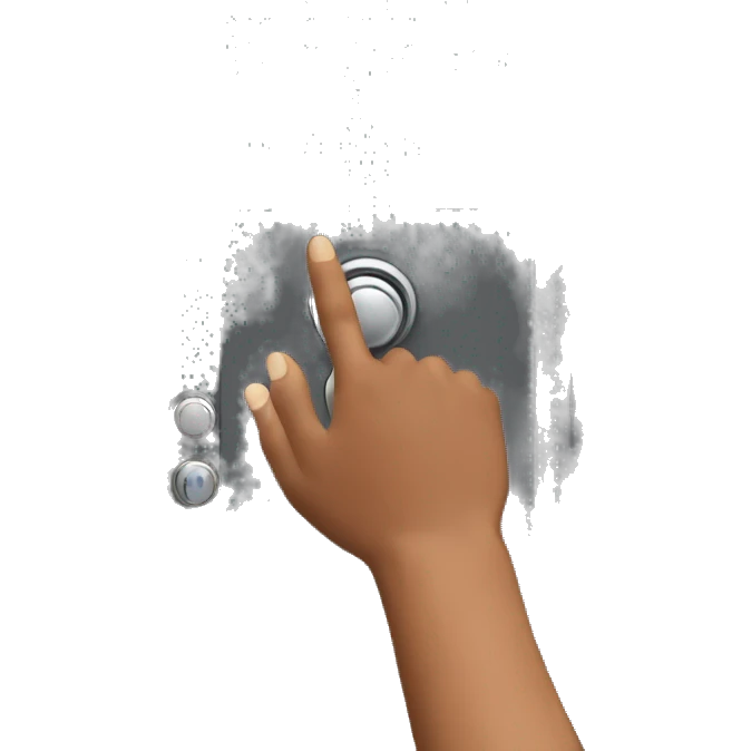Person ringing doorbell emoji