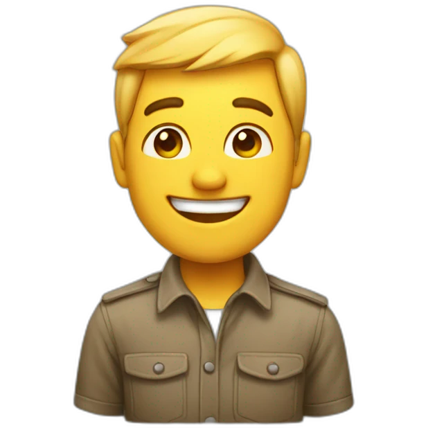 Happy mac emoji