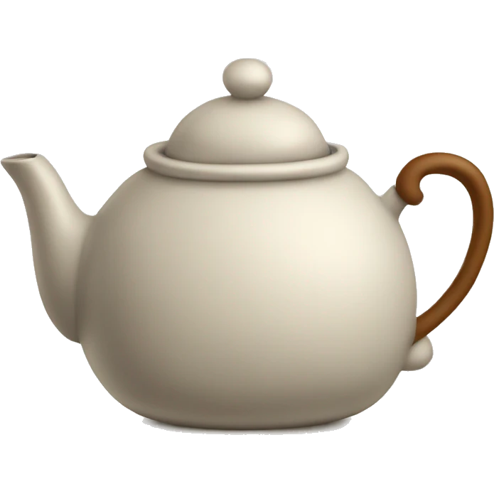 teapot with tea cozy emoji