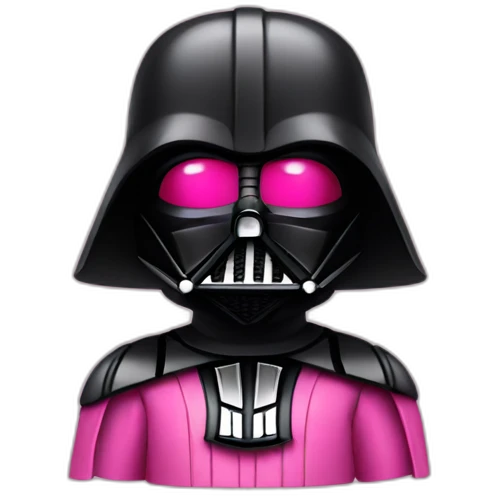 pink darth vader emoji