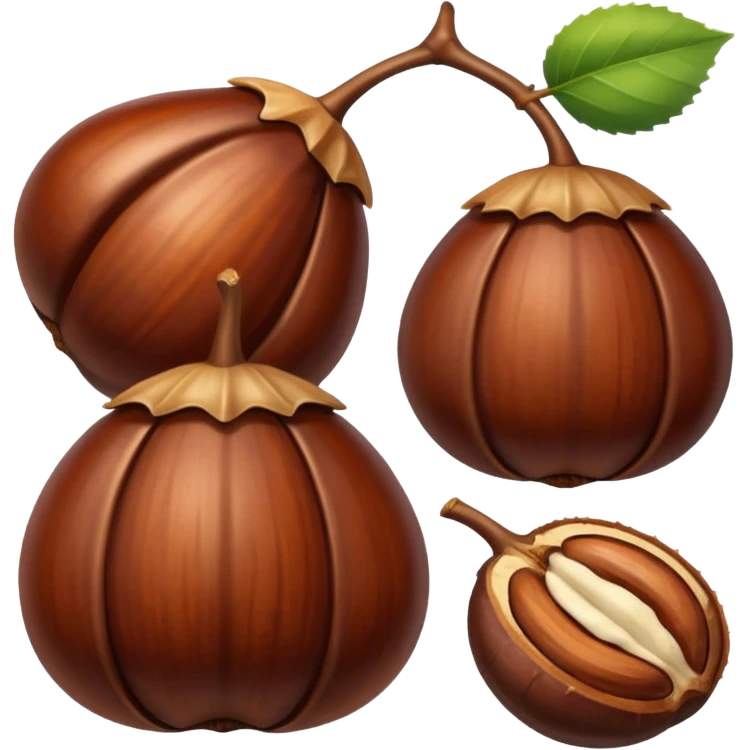 chestnut emoji