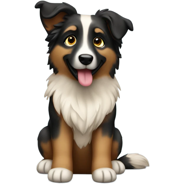 Australien Shepherd Puppe emoji