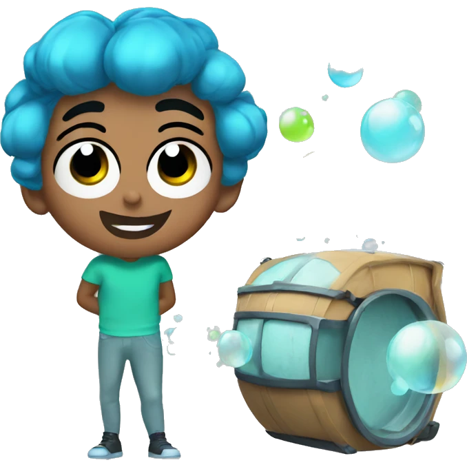 Bubbles from The Powerpuff Girls emoji