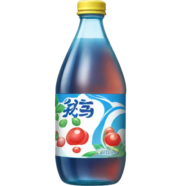 Bottle of ramune emoji