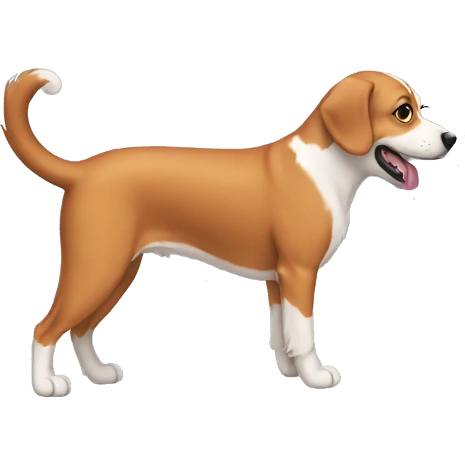 tail dog emoji